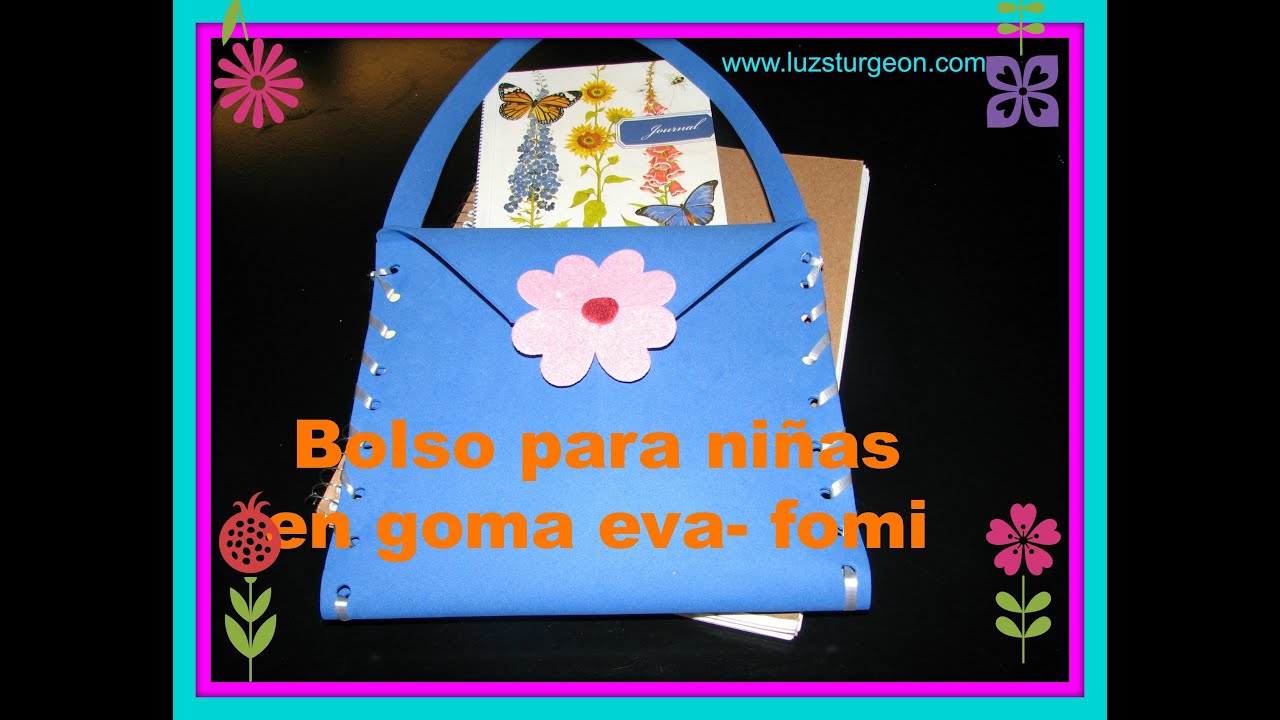 bolsos en foami faciles