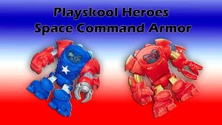 Playskool Heroes Marvel Space Command Armor, Captain America, Thanos