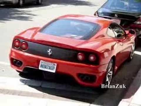 Brian records a nice Rossa Corsa Red Ferrari 360 Modena F1