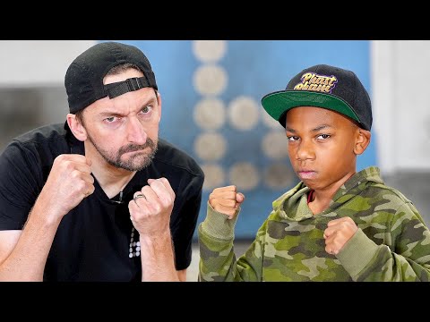 12 YEAR OLD VS 40 YEAR OLD GAME OF SKATE