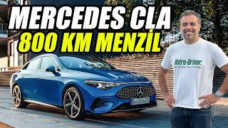 Mercedes Benz Cla Test Sürüşü 2025 800 Km Menzil