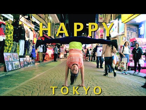 "Happy" Summer in Tokyo- Pharrell Williams 東京 夏  