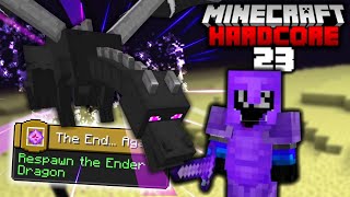 RESPAWNING THE ENDER DRAGON in Minecraft Hardcore (#23)