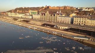 Видео Реконструкция Нижне-Волжской набережной. 05. 2017 - 04. 2018 /Nizhny Novgorod Aerial Drone от Gonzo070 Аэросъемка, Нижне-Волжская набережная, Нижний Новгород, Россия