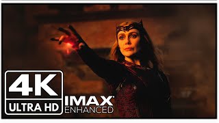 All Wanda Maximoff Fight/Power Scenes 4K Imax | Doctor Strange In The Multiverse Of Madness |