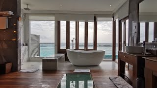 Atmosphere Kanifushi Maldives, Room Sunset Water Villa With Pool, Roomtour @AllH