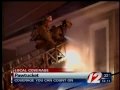 Pawtucket triple decker goes up in flames