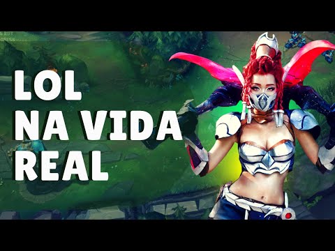 CAMPEÕES DO LEAGUE OF LEGENDS NA VIDA REAL