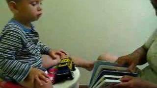 Kyle Reading On The Potty