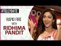 Rapid Fire With Ridhima Pandit | The Drama Company | Exclusive