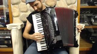 Beltpreivbalkbk - New Black Beltuna Prestige Iv Balkan Star Piano Accordion Lmmh 41 120 8999