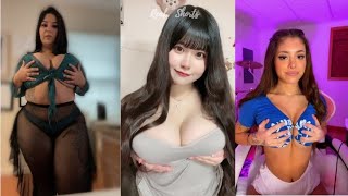 Tiktok No Bra Challenge Twerk Dance