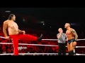 Raw: Randy Orton & The Great Khali vs. Wade Barrett & Cody