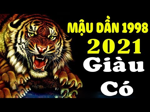 Tử Vi Tuổi Mậu Dần 1998 Năm 2021 Thăng Hoa Rực Rỡ, Trúng Số Liên Tiếp Đổi Đời Giàu Nhanh Chóng Mặt