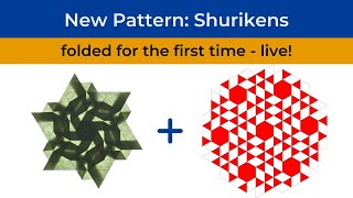New Pattern Shurikens, Folded For The First Time