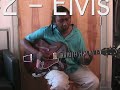Elvis Presley, "Can't Help Falling In Love," Ron Jackson Solo Pickstyle Fingerstyle Guitar Cover #2