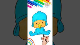 Baby Pocoyo Drawing How To Draw Baby Pocoyo Easy