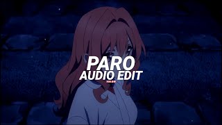 Paro Tiktok Spedup Version - Nej Edit Audio