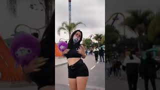 Ana Cisneros Simg Tiktok Girl In Public Place