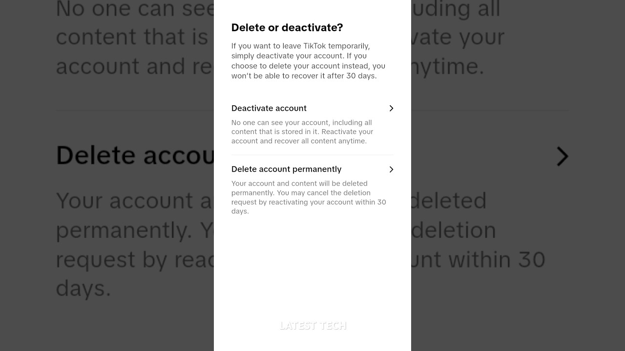 How to delete or deactivate TikTok account in 2025 | How to delete or deactivate TikTok account in 2025 |