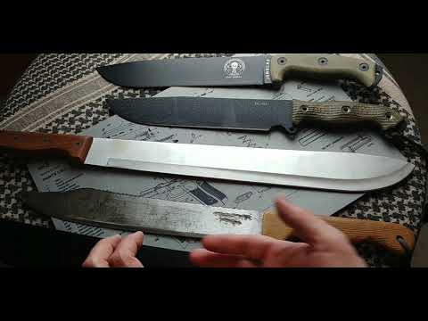 How to Choose a Good Machete (my picks linked below)