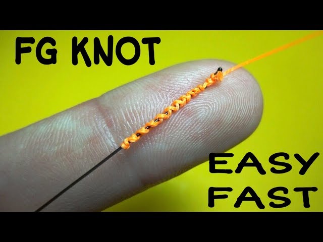 Как связать две лески FG Knot