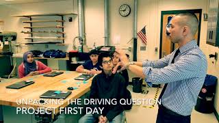 Education Coach Jorge Valenzuela Modeling Classroom Facilitation With Students using PBL