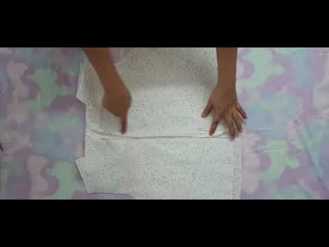 Hướng dẫn may áo cổ vuông bo gấu Theo rập 947 rập K&B