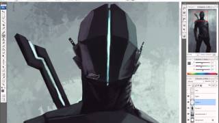 Painting Cobalt: Sci-fi character speed painting.