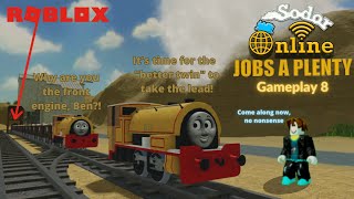 Double-Heading A Stone Train With The Sodor Clay Pit Twins Roblox Sodor Online Jobs A Plenty