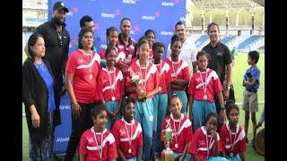 Winners' Row At Atlantic Primary School Cricket League Inter School Competition