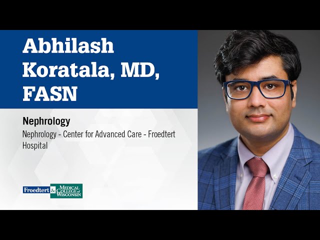 Watch Dr. Abhilash Koratala, nephrologist on YouTube.