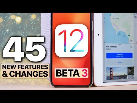 iOS 12 Beta 3! New Maps + 45 Features & Changes!