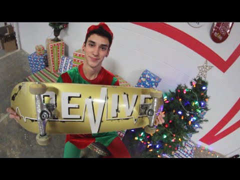 ReVive Skateboards - Behind The Scenes Holiday Photo Shoot!