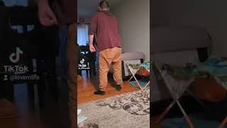 Daddy Dancing To Gracies Corner