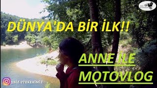 Dünyada Bi̇r İlk Motovlog With Mother
