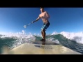 SUP Surfing Ala Moana Courts on a Blue Planet Fun Stick Board