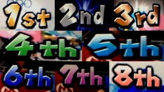 Mario & Sonic At The Olympic Winter Games Wii Finishing In Every Position In Events