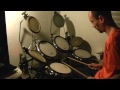 Eu tocando bateria 02 (gravado em 24/06/2012)