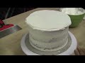 How To Ice A Cake With Straight Sides and Sharp Edges: The Krazy Kool Cakes Way