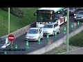 Emergency Organ Transplant Car + Gendarmes Police Car