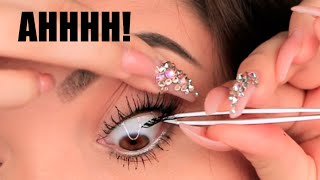 APPLYING FALSIES UNDERNEATH LASH! APPLYING FALSIES UNDERNEATH LASH!