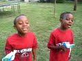 two little brothers singing gospel