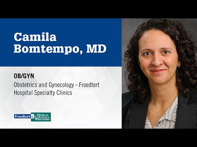 Watch Dr. Camila Bomtempo, obstetrician/gynecologist on YouTube.