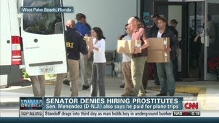 Sen. Menendez denies hiring prostitutes  1/31/13