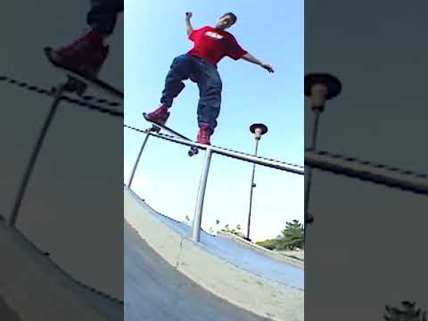 Adam Louder Feeble Shove Rail 1999 Classic Skateboarding Shorts