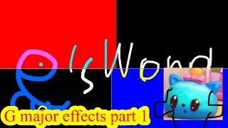 Es Word Credits G Major Effects Part 1