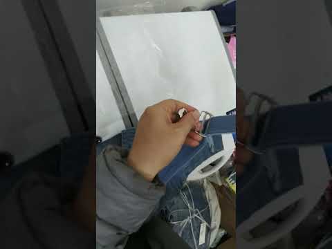 Cách thắt nút quần yếm 1 móc