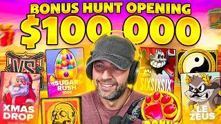 Opening A 100,000 Mive Bonus Hunt... 28 Different Bonuses Bonus Buys