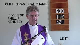 CLIFTON PASTORAL CHARGE-MARCH 7, 2021-HILDEN UNITED CHURCH HILDEN NS-CLERGY REV PHILLIP KENNEDY